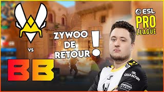 ZYWOO De Retour !!!  Vitality vs BETBOOM  MEILLEURS MOMENTS  ESL Pro League Season 19  CS2 FR