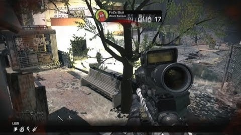 FaZe Bazi: First Killcam On COD: Ghosts!