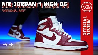 Air Jordan 1 High OG Artisanal Red + Giveaway