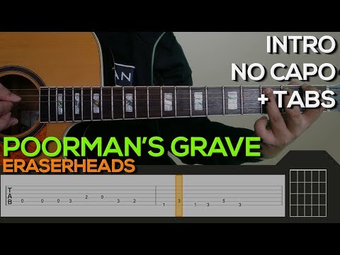 Eraserheads - Poorman's Grave Guitar Tutorial [INTRO + TABS]