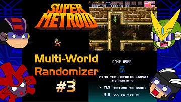 Super Metroid Multiworld Randomizer #3 w/ SRZX Crew