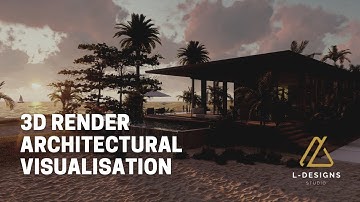 4K 3D Render | Beach House Project | Lumion | Architectural Visualization |  LX Design Studio