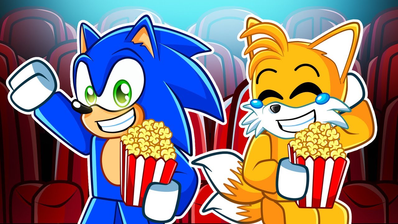 SONIC e TAILS criaram FILMES ENGRAÇADOS no Roblox!