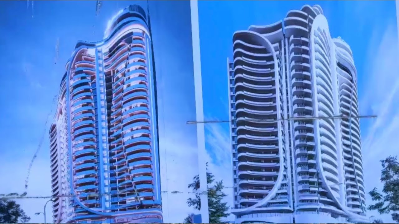وهران: أشغال إنجاز أطول برج في وهران برج مارينا The Marina Tower Oran