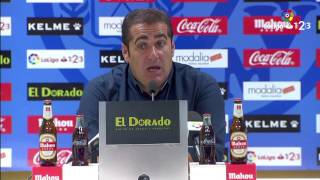 Rueda de prensa de Sandoval tras el Rayo Vallecano vs RCD Mallorca (1-0)