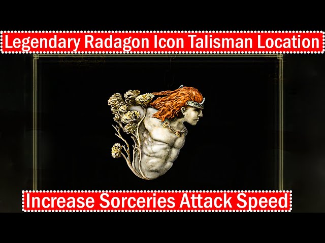 Elden Ring Radagon Icon Talisman location, legendary talisman, +30