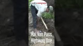 Unexploded bombs on Vietnams Hai Van Pass 1993  #vietnam #vietnamhistory #vietnamtours