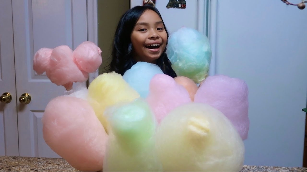 MAKING MY OWN COTTON CANDY!!!
