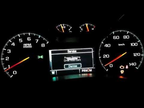 CHEVY IMPALA 2015 STABILITRAK PROBLEM - YouTube