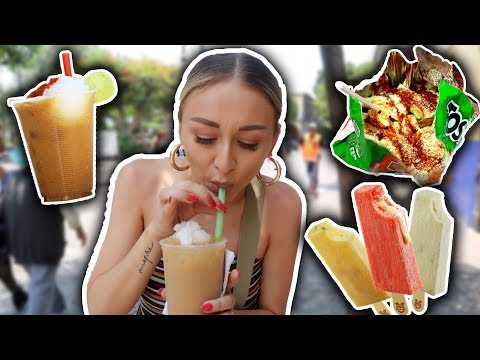 Trying Mexican Street Food Vlog | Mike & Yes