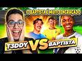 T3DDY OU BAPTISTA, QUEM É MENOS PIOR NO FUTEBOL (REACT)