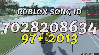 97  2013 Roblox Song IDs/Codes