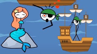 Draw Drag Delete Pin Pull to something (WEEGOON) Stickman Level 51-100 Android Gameplay Walkthrough screenshot 5