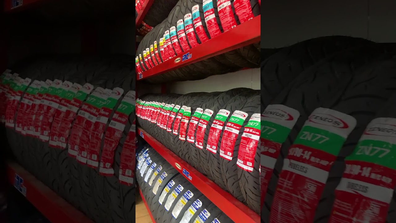 Ban Motor Tanpa Wrapping Tetap Berkualitas!