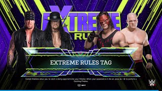 WWE 2K24 The Undertakers Vs Kanes | Extreme Rules