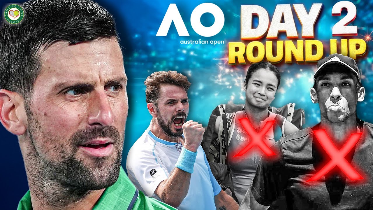 Djokovic 100 WINS🔥Wawrinka IMPRESSES! Felix & Eala OUT 🥺 | Australian Open 2026 | GTL Tennis Podcast