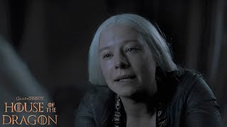 Rhaenyra begs Viserys to defend her || House of the Dragon 1x08