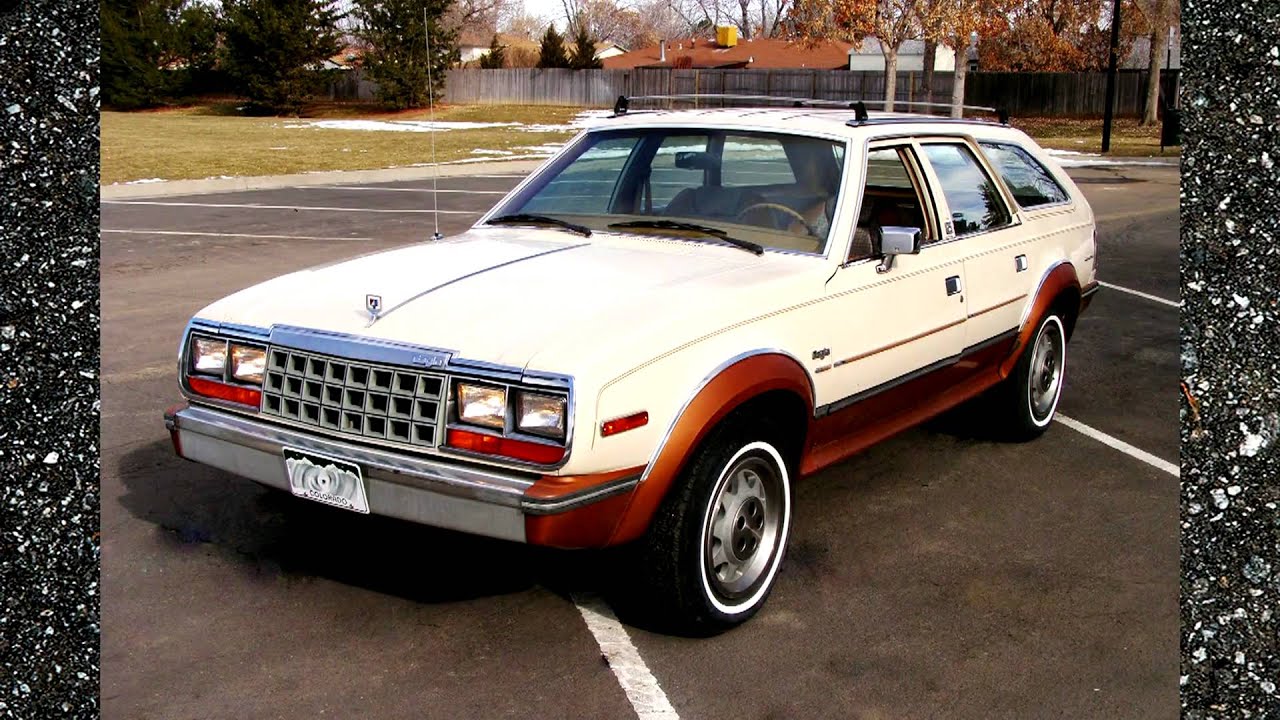 Classic 1984 AMC Eagle 4X4 Station Wagon - 2-tone Paint - Deluxe Chrome