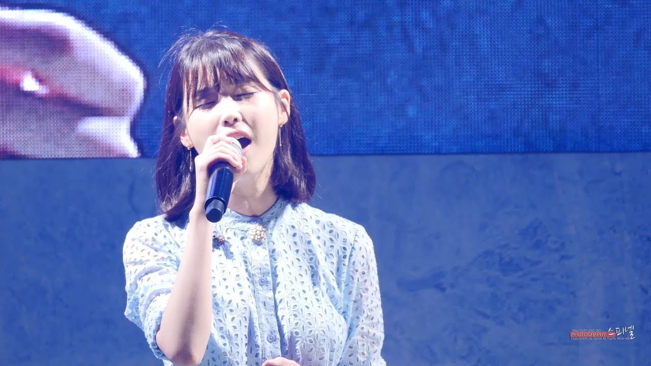 170803 해운대 아이유 무반주 라이브 메들리 직캠 IU 4K fancam by Spinel