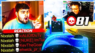 *REACTION* NIXSTAH 81 KILL GAMEPLAY