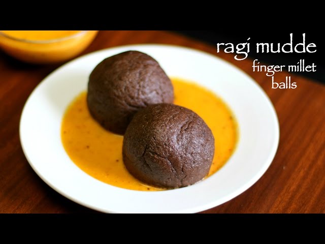 ragi mudde recipe | ragi ball recipe | finger millet ball | ragi sangati | Hebbar | Hebbars Kitchen