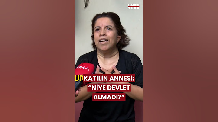 Polis Şeyda Yılmaz'ı Şehit Eden Zanlının Annesi:  Keşke Ben Ölseydim