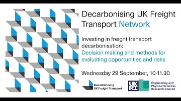 Investing in freight transport decarbonisation