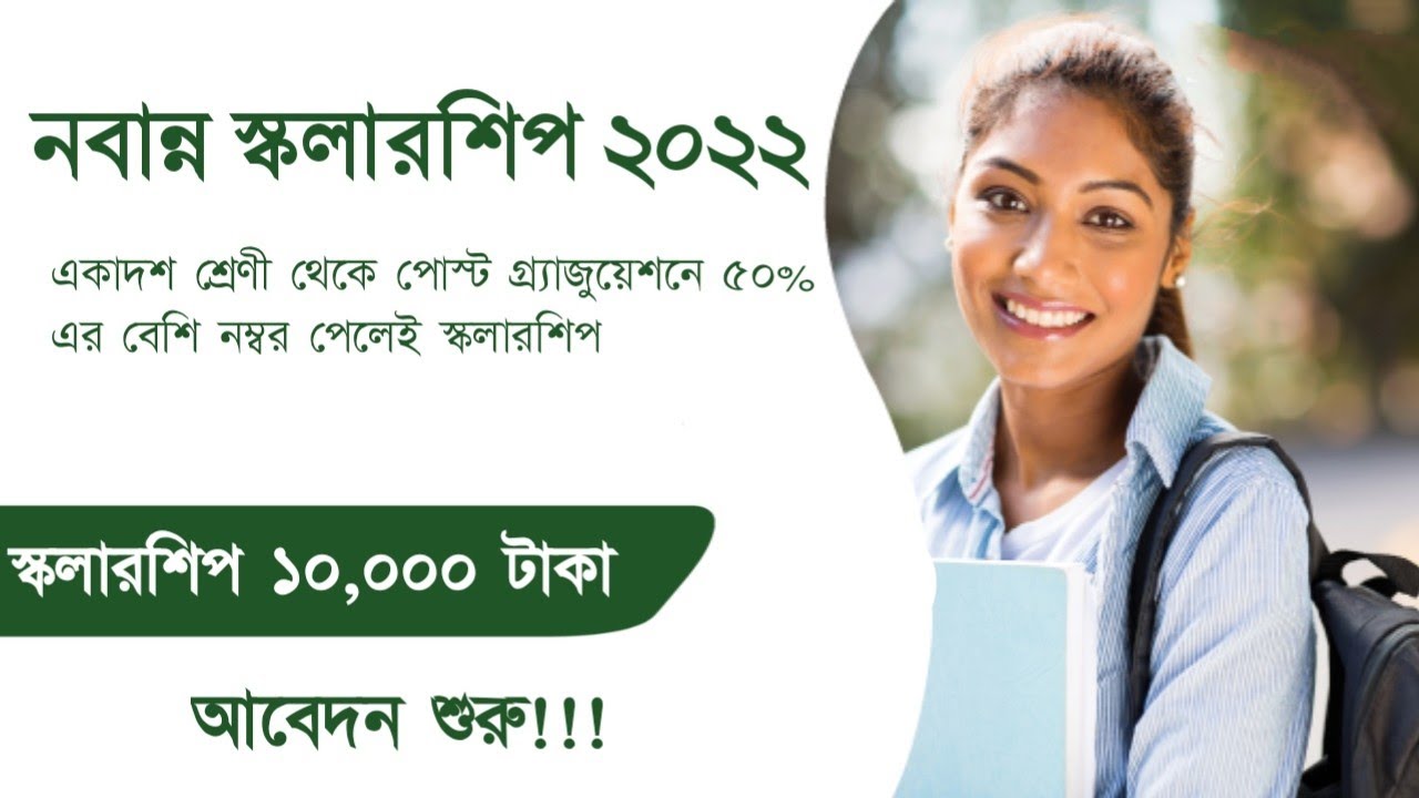 nabanna scholarship application letter bengali