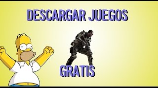 Como Descargar Juegos Gratis Para Pc Gratis Rapido Y Facil Espanol Youtube