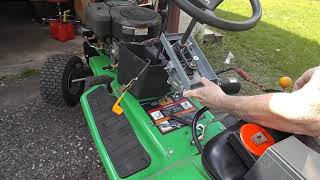 20210513 Power steering motor on lawn tractor #2
