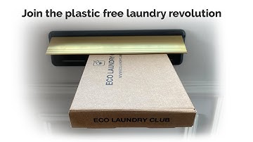 Discover the PLASTIC FREE zero waste laundry revolution