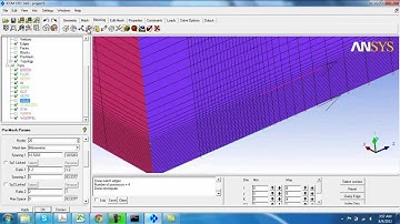 ICEM CFD Hexa - Meshing of square block with cylindrical pipes - Part 1 (Half model)
