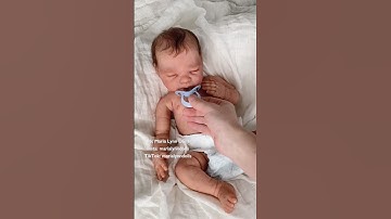 Thumbnail of Real or Fake?? Silicone Reborn "Fake Baby" Boy Doll Bear #shorts