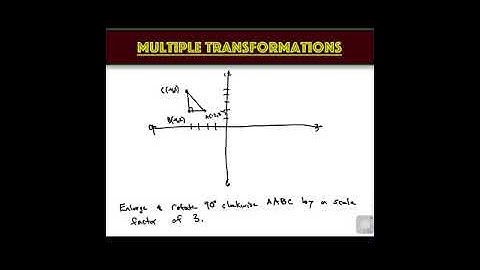 Multiple Transformations