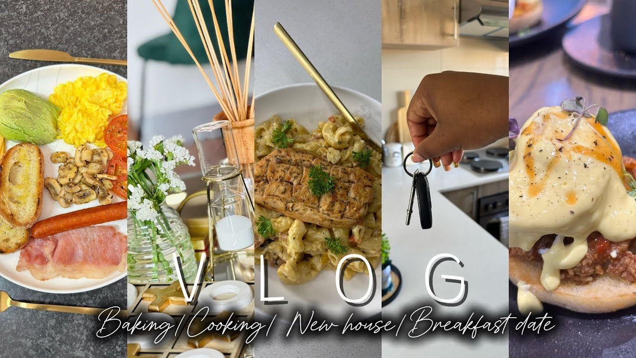 VLOG : Cooking / Baking / Breakfast date / New House / House Tour / SAYoutuber