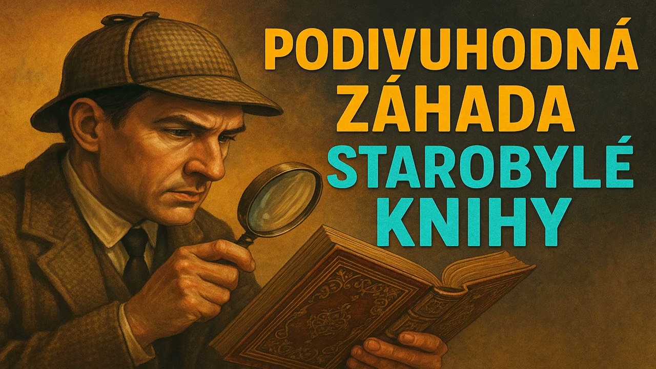 Podivuhodná záhada starobylé knihy - Sherlock Holmes Audiokniha CZ