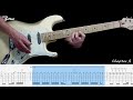 Oasis - Don't Look Back In Anger Guitar Solo Lesson With Tab(Slow Tempo)