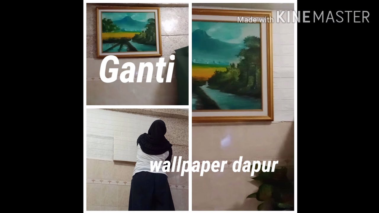 Ganti wallpaper  dapur  YouTube