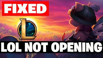 How To Fix League Of Legends Not Opening - NEW 2025⚠️🎮