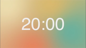 Transcendental Meditation TM Timer - 20 + 3 Minutes Silent with Chimes
