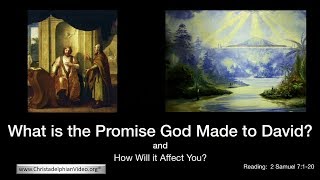 What is the Promise God Made to David and How Will It Affect You?