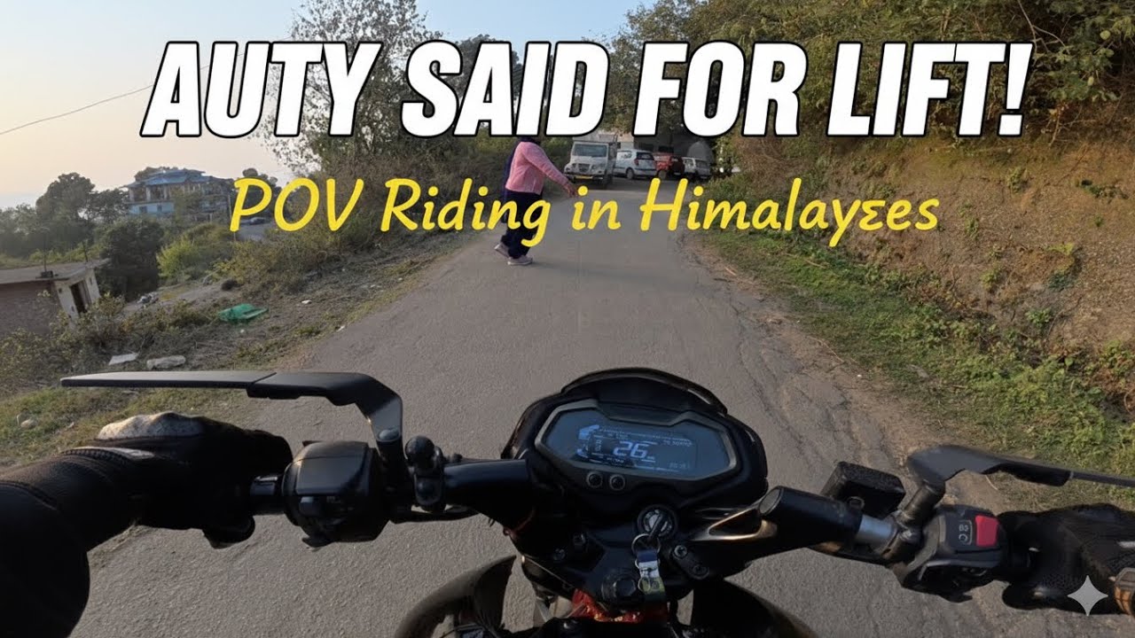 Aunty ne lift mang li 😃