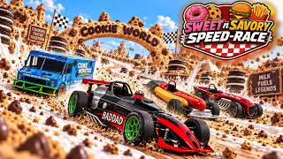 Sweet & Savory Speed Race -  Semi-Finals Group 2 - Diecast Racing