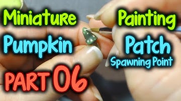 Miniature Painting Pumpkin Patch Spawning Point Series Part 06 Mushroom Magic 1 Green Shroom