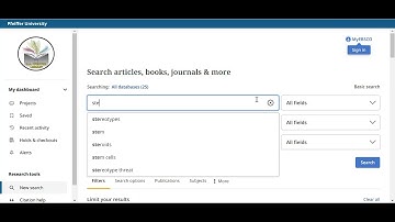 New Ebscohost Walkthrough
