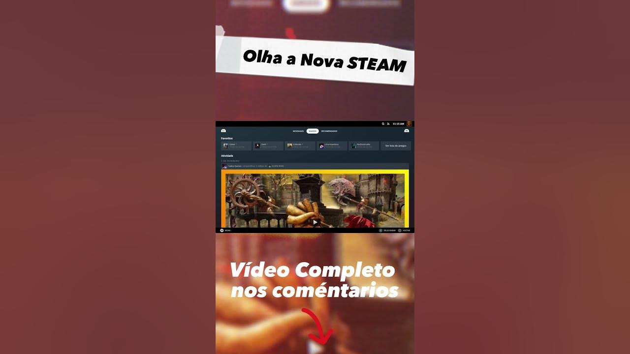 TUDO SOBRE O NOVO STEAM DECK  Canal da Lu - Magalu 