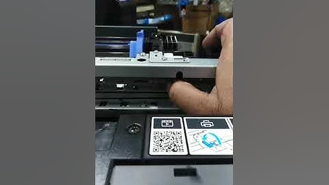 Epson L8050 printer All light blinking problem/error code 000023 Solution