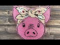 Aroma Freshie DIY, Cardstock for Freshie, K&amp;L Pig with Bow Tutorial, Freshie Tips, Wax and Craft Pig
