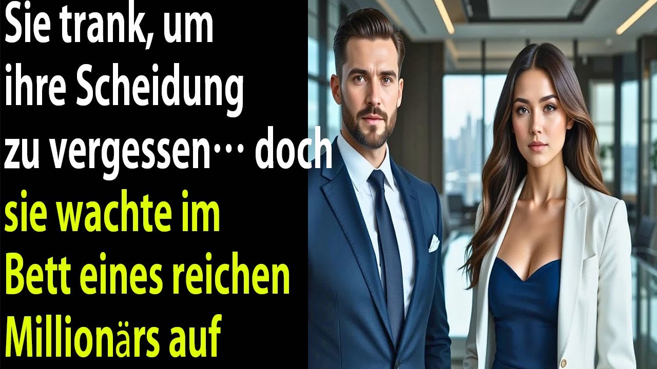 Sie trank, um die Scheidung zu vergessen – und wachte im Bett eines fremden Millionärs auf.