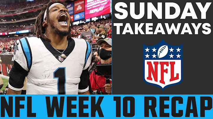 NFL Week 10 Recap | 2021 NFL Week 10 Takeaways